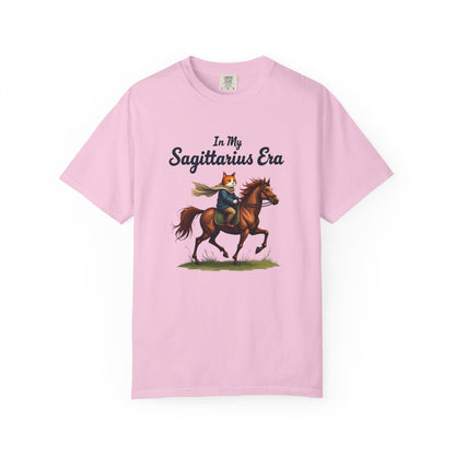 In My Sagittarius Era – Funny Free-Spirited Rider Tee