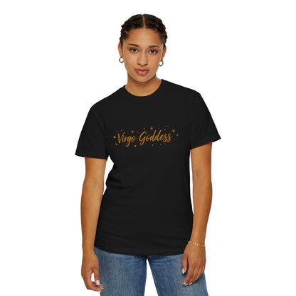 Virgo Goddess – Shimmery Witchy Zodiac Tee