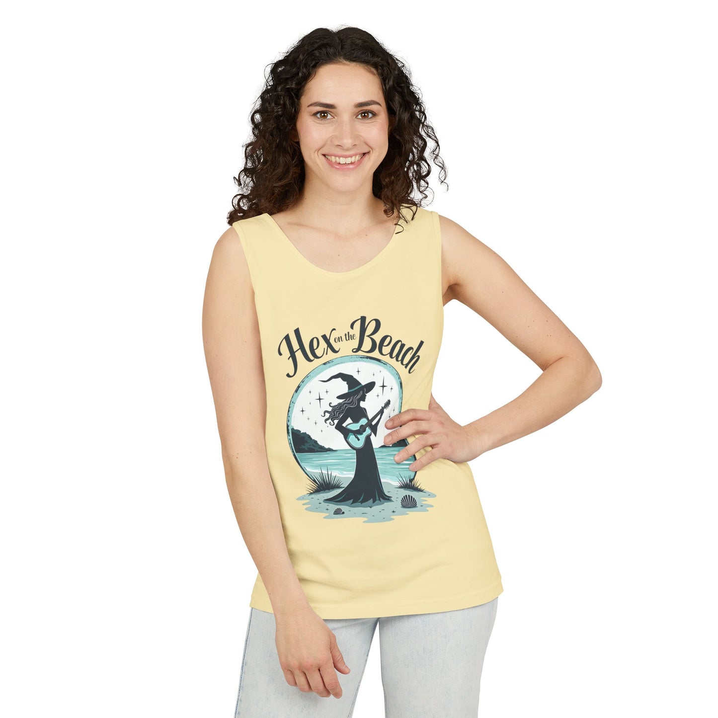 Hex on the Beach – Singing Spellcaster Unisex Tank