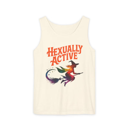 Hexually Active – Cheeky Rainbow Witch Tank