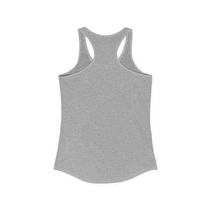 Cool Cat -Colorful Fun Groovy Kitty - Women's Racerback Tank