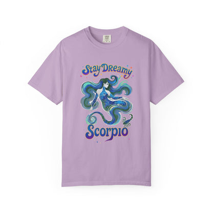 Stay Dreamy Scorpio – Mystical Mermaid Tee for the Celestial Siren