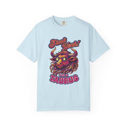 Funk Yeah I’m a Taurus Retro Tee – Multicolor Zodiac Shirt