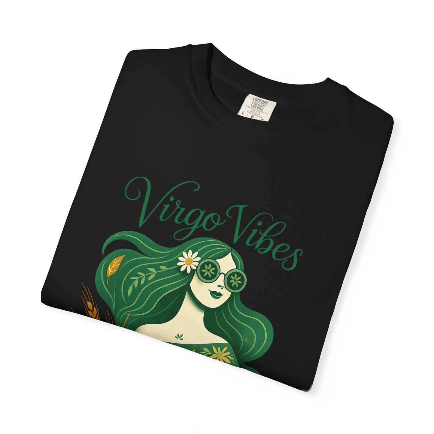 Virgo Vibes Vibrant Tee – Earthy Zodiac Shirt