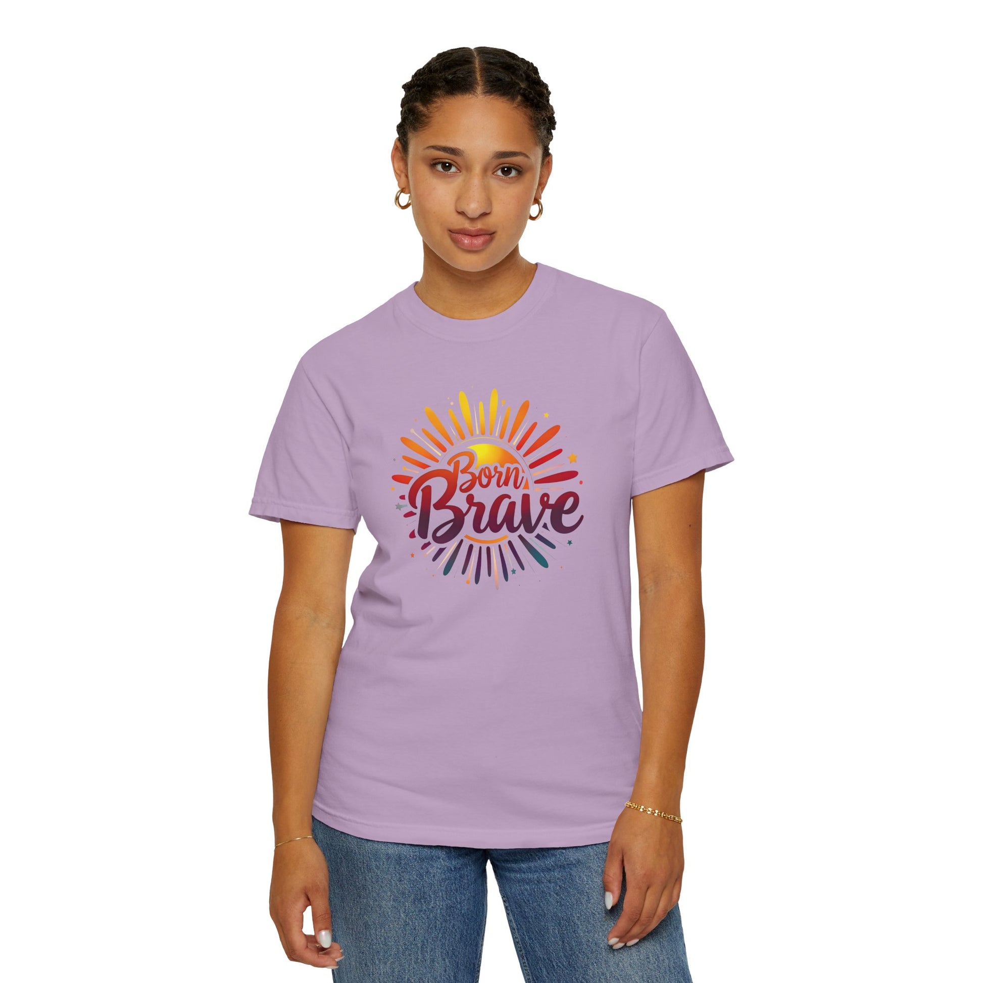 Born Brave Empowering Affirmation - Unisex T-shirt