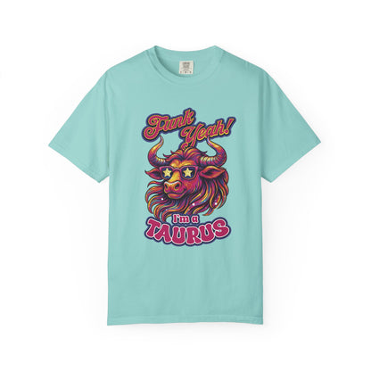 Funk Yeah I’m a Taurus Retro Tee – Multicolor Zodiac Shirt