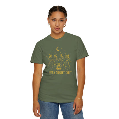 Girls Night Out Witchy Bonfire | Unisex Comfort Colors Tee