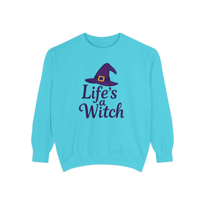 Life’s a Witch Sweatshirt – Funny Witch Hat Pullover