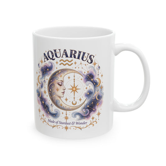 Aquarius Zodiac Mug | Astrology Constellation Coffee Cup