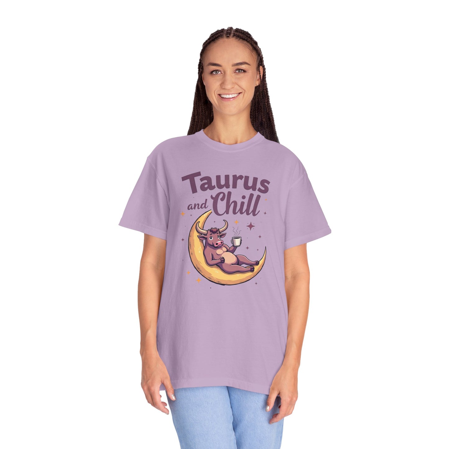 Taurus and Chill – Funny Zodiac Lounge Tee