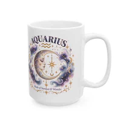 Aquarius Zodiac Mug | Astrology Constellation Coffee Cup