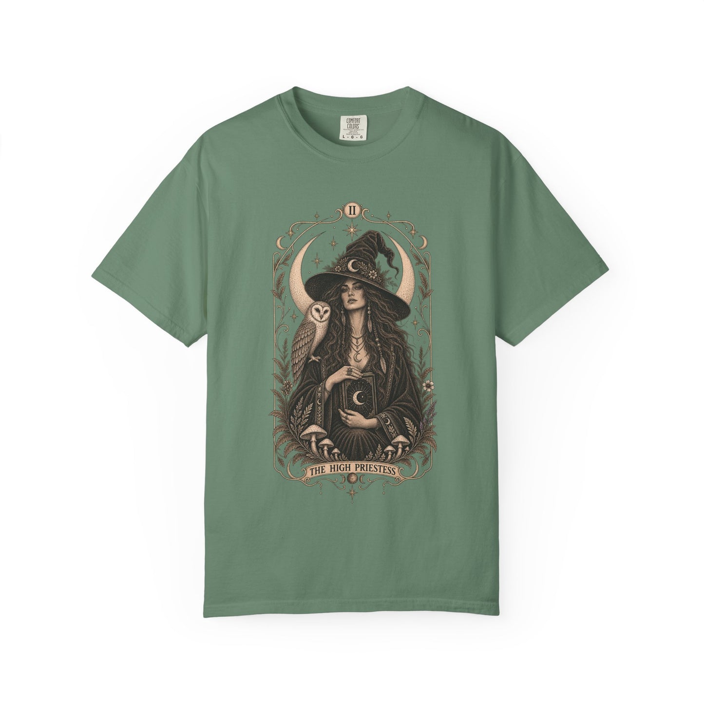 High Priestess Shirt | Tarot Witchy Graphic Tee