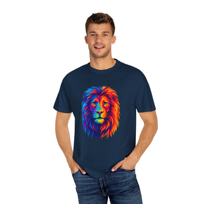 Rainbow Lion Tee – Vibrant & Fierce