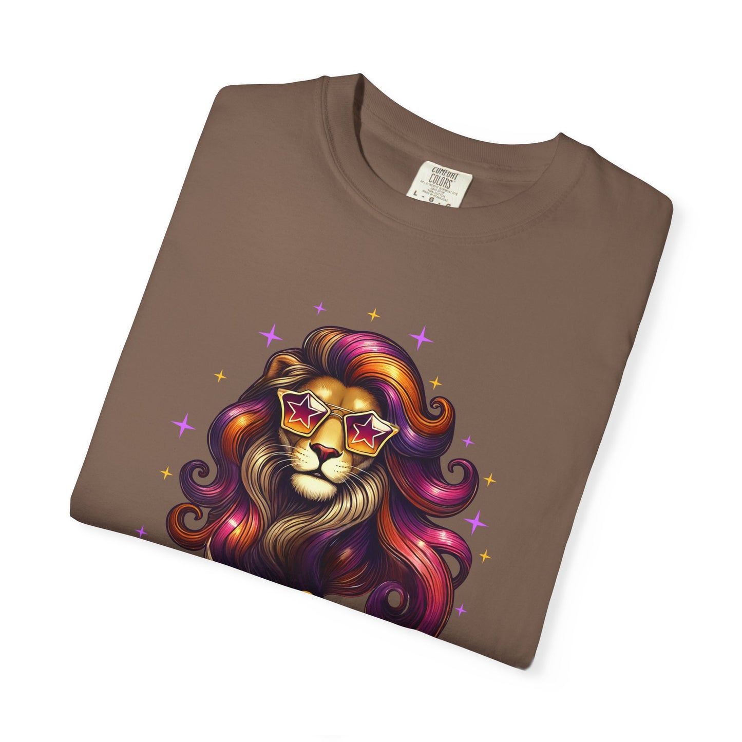 Leo Fabulous Tee – Groovy Colorful Zodiac Shirt
