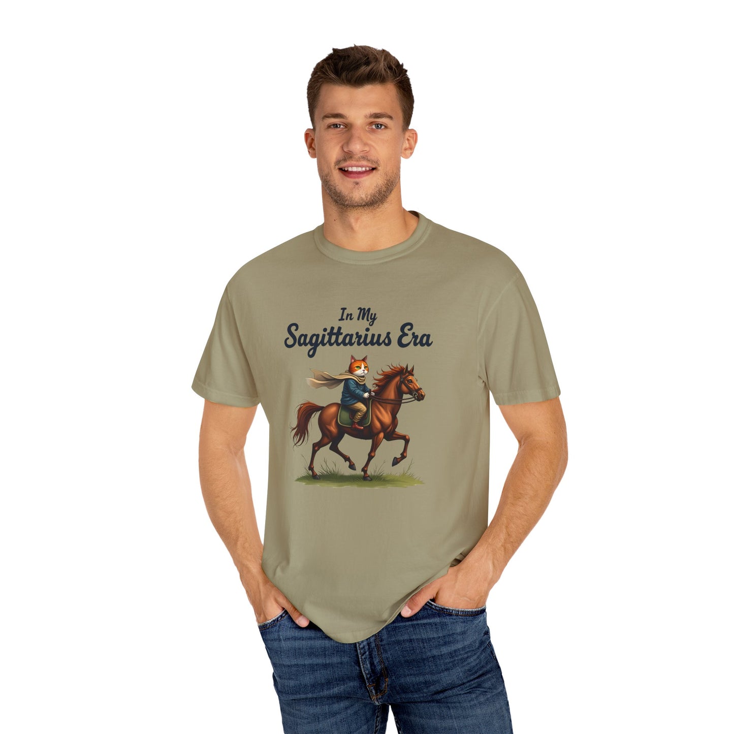 In My Sagittarius Era – Funny Free-Spirited Rider Tee