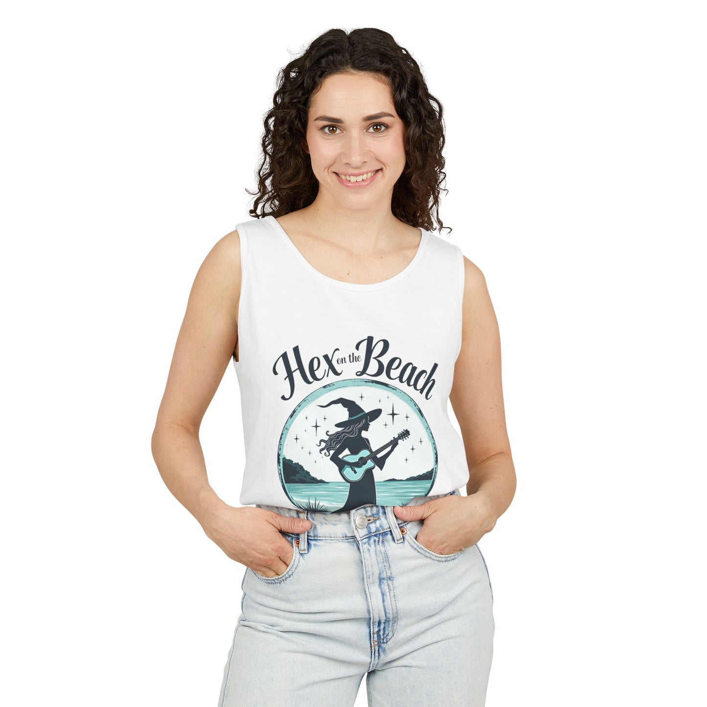 Hex on the Beach – Singing Spellcaster Unisex Tank