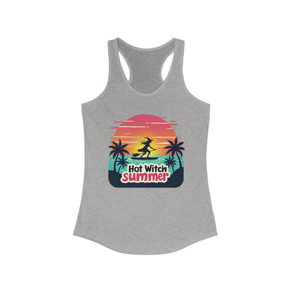 Hot Witch Summer Women's Racerback Tank - Witchy Beachwear