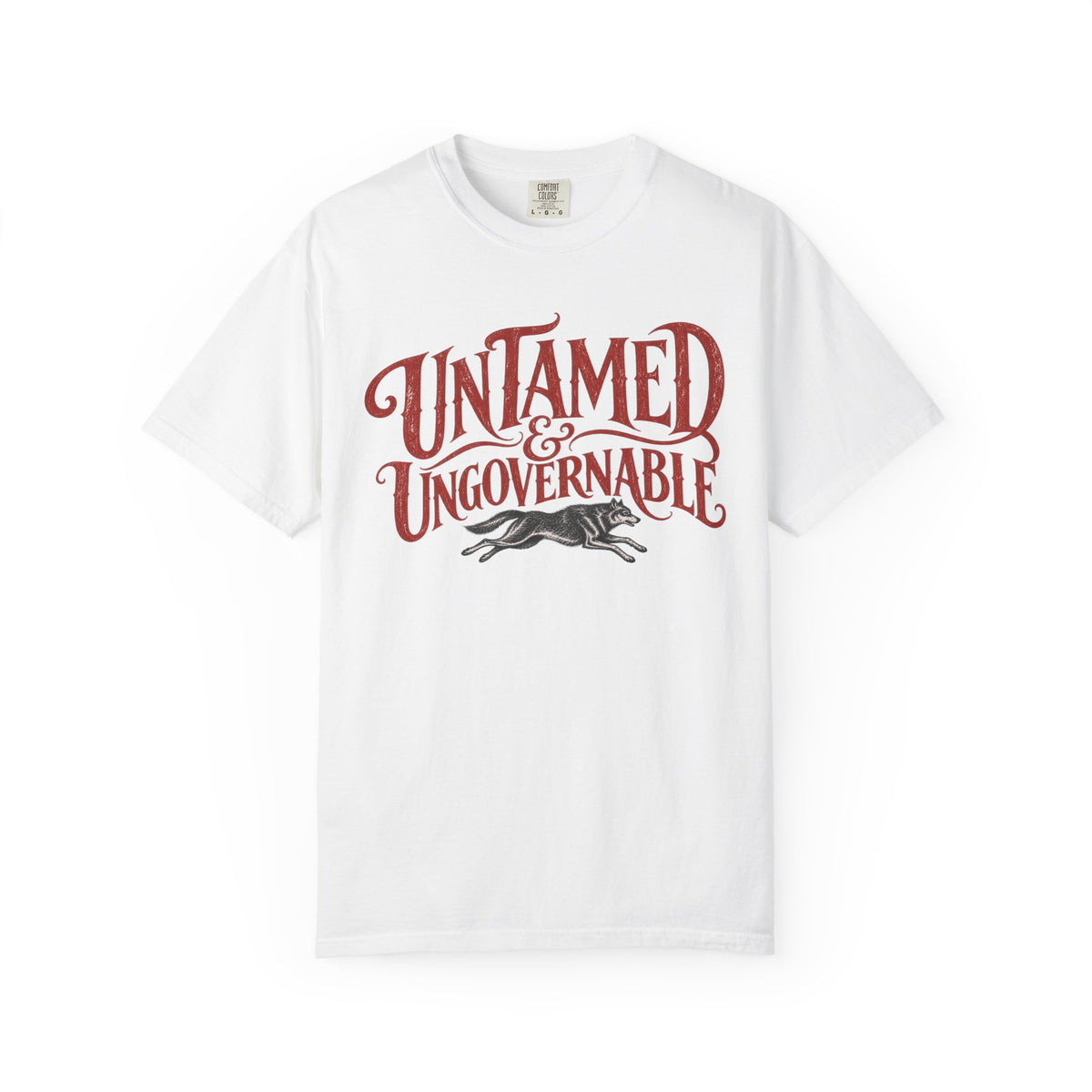 Untamed Ungovernable Vintage Rustic Boho T-Shirt | Witchy Feminist Graphic Tee