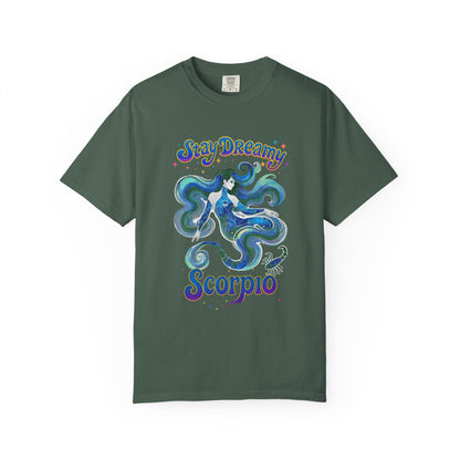 Stay Dreamy Scorpio – Mystical Mermaid Tee for the Celestial Siren