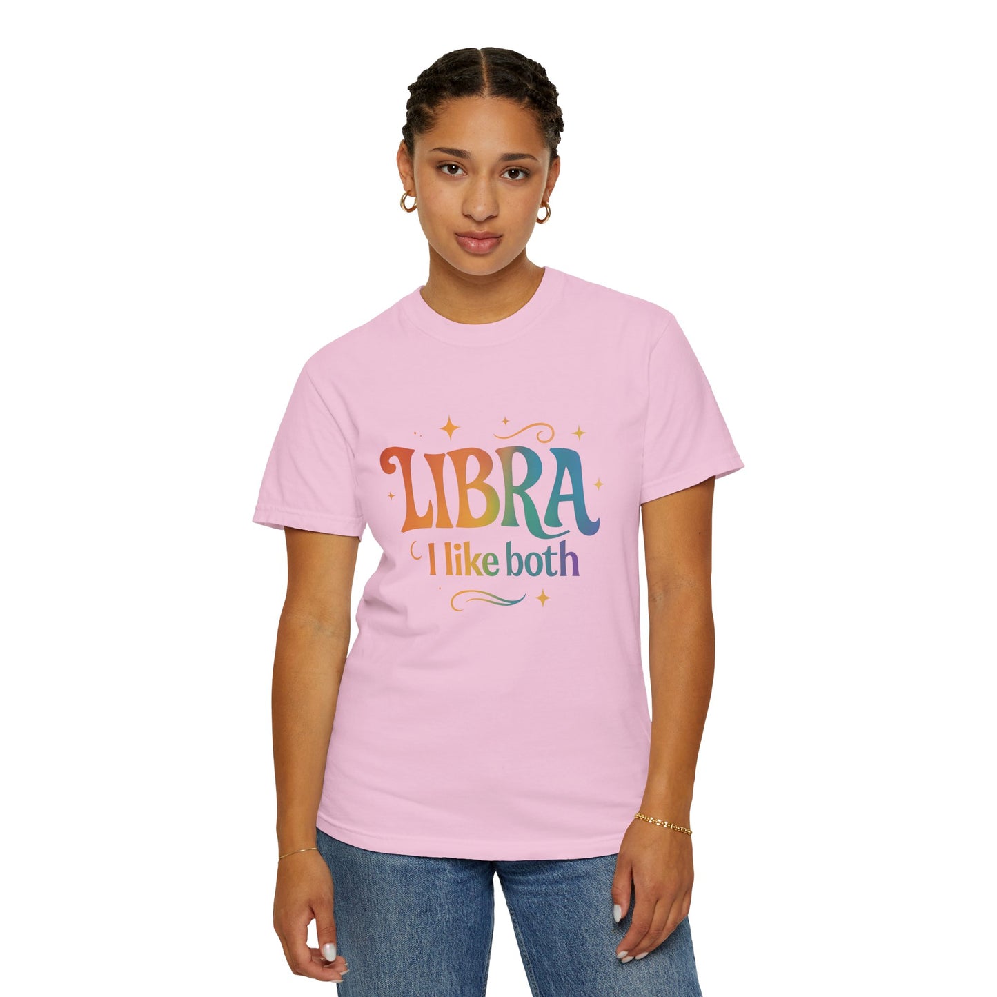 Libra I Like Both Tee – Rainbow Zodiac Shirt