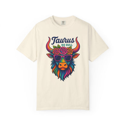 Taurus No Bull – Sassy Rainbow Boho-Bull Tee