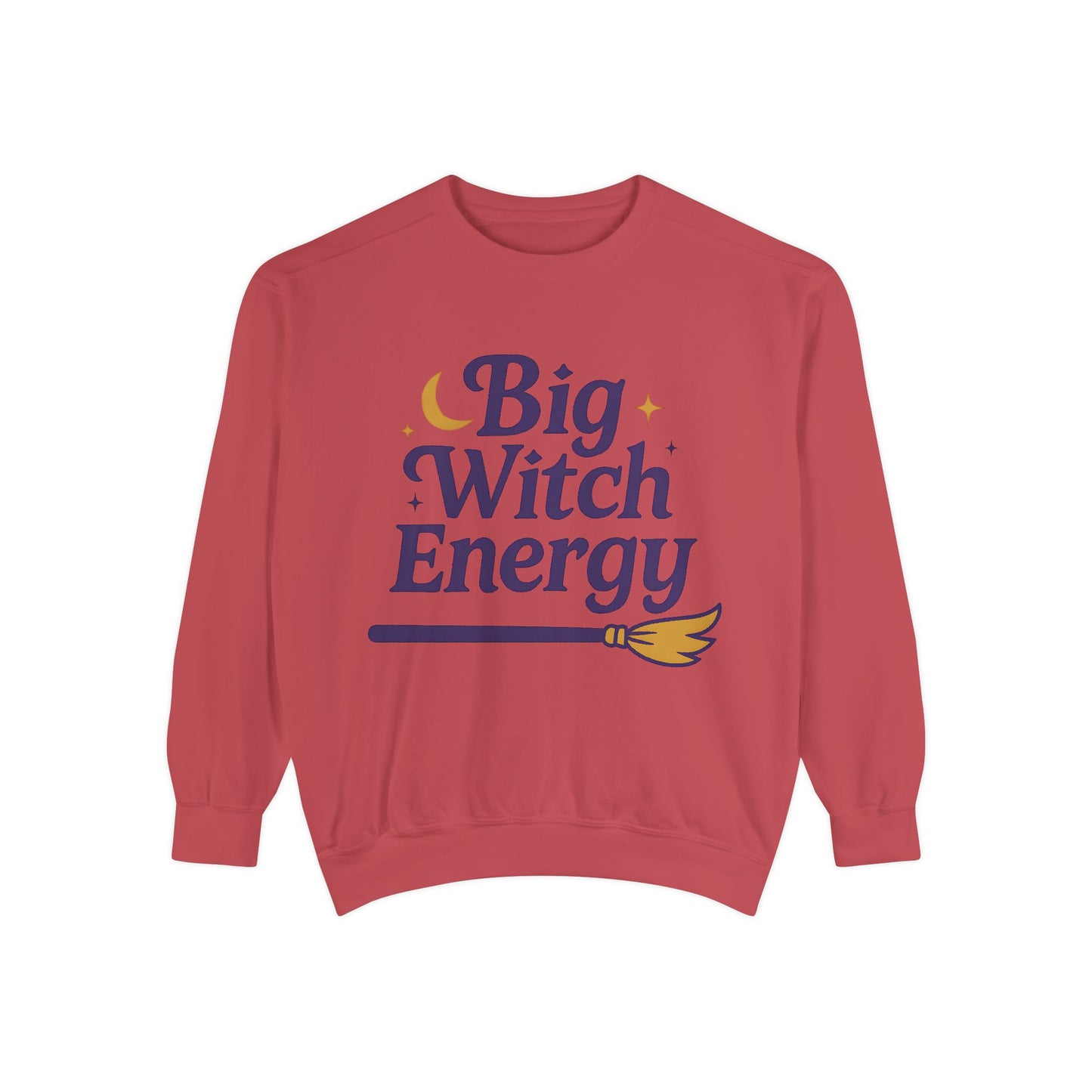 Big Witch Energy Sweatshirt – Moon Broom Pullover