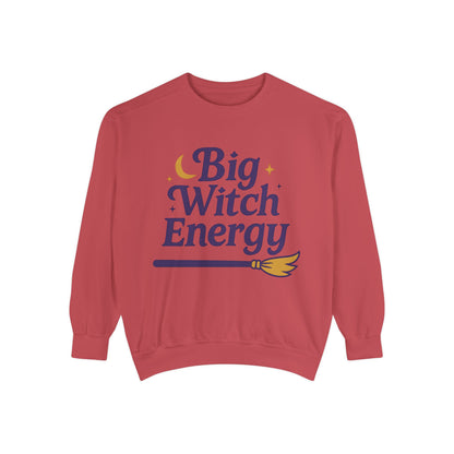 Big Witch Energy Sweatshirt – Moon Broom Pullover