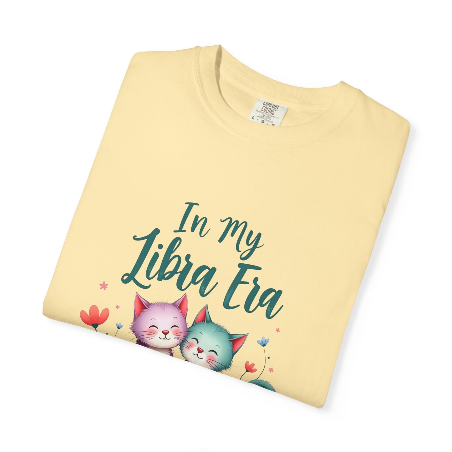 In my Libra Era – Cute Kittens Zodiac Tee