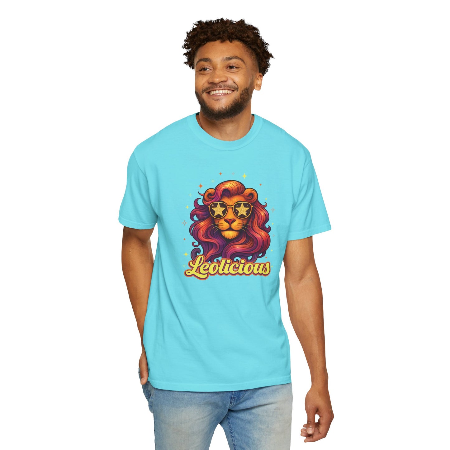 Leolicious Retro Lion Tee – Leo Zodiac Shirt