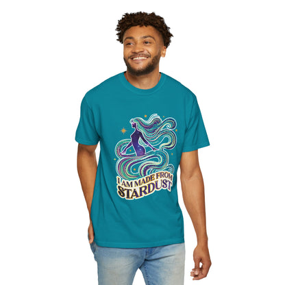 I Am Made From Stardust Tee – Colorful Empowering Affirmation Shirt