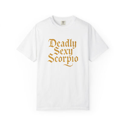Deadly Sexy Scorpio Tee – Wicked Zodiac Shirt