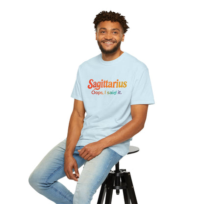 Sagittarius Oops, I Said It – Funny Fire Sign Tee