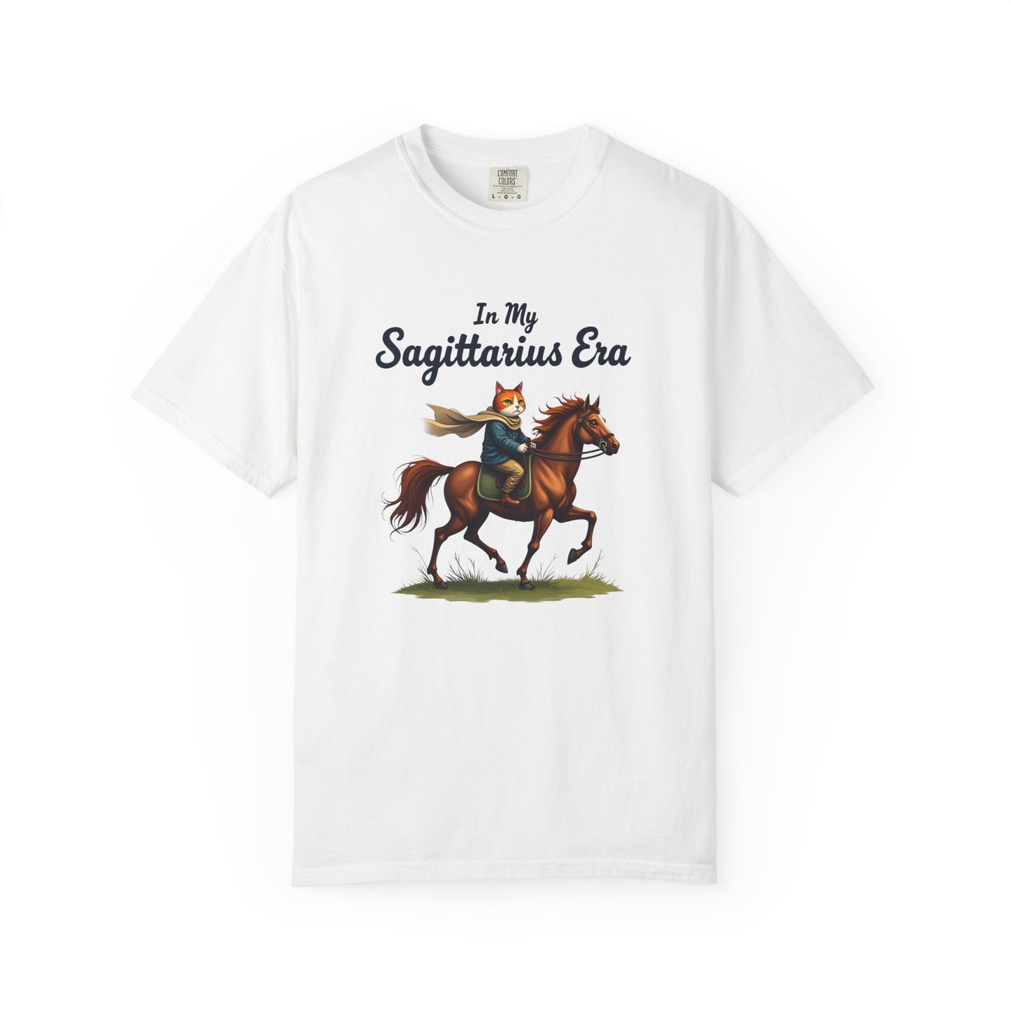 In My Sagittarius Era – Funny Free-Spirited Rider Tee