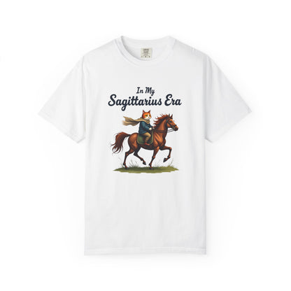 In My Sagittarius Era – Funny Free-Spirited Rider Tee