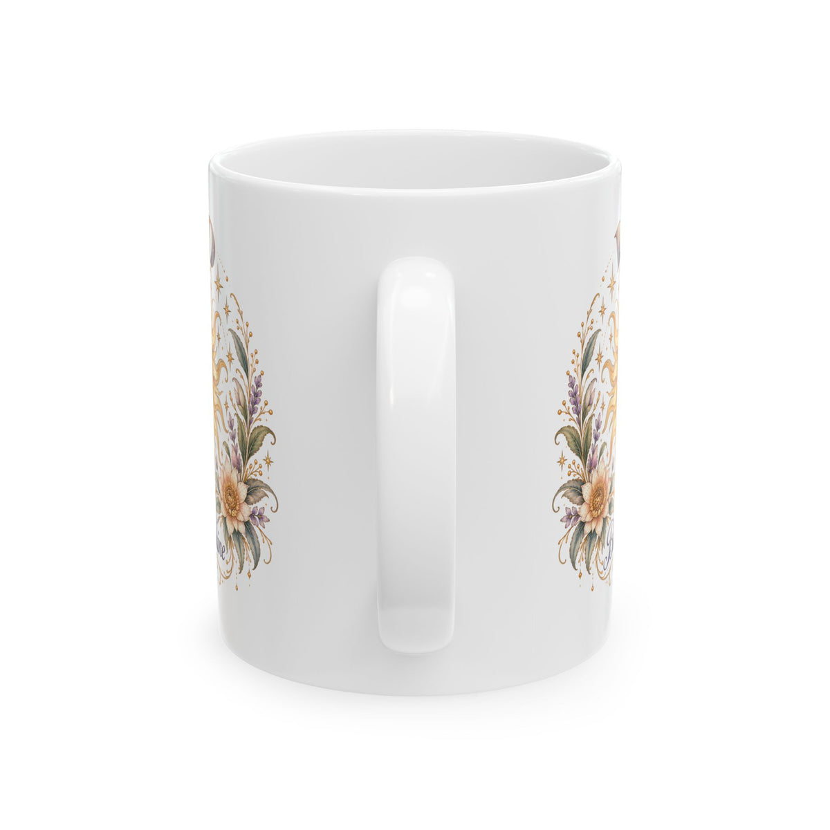 Celestial Leo Zodiac Sun Coffee Cup