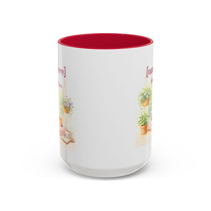 Personalized Name Cat Mug - Custom "Happy Place" Ceramic Mug for Cat Lovers