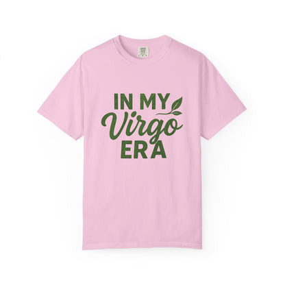 In My Virgo Era – Earthy Astrology Tee for Grounded Queens