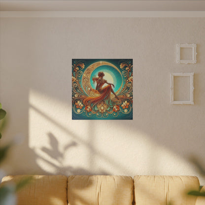 Rising Star - Glamorous Goddess Art Nouveau Wall Art
