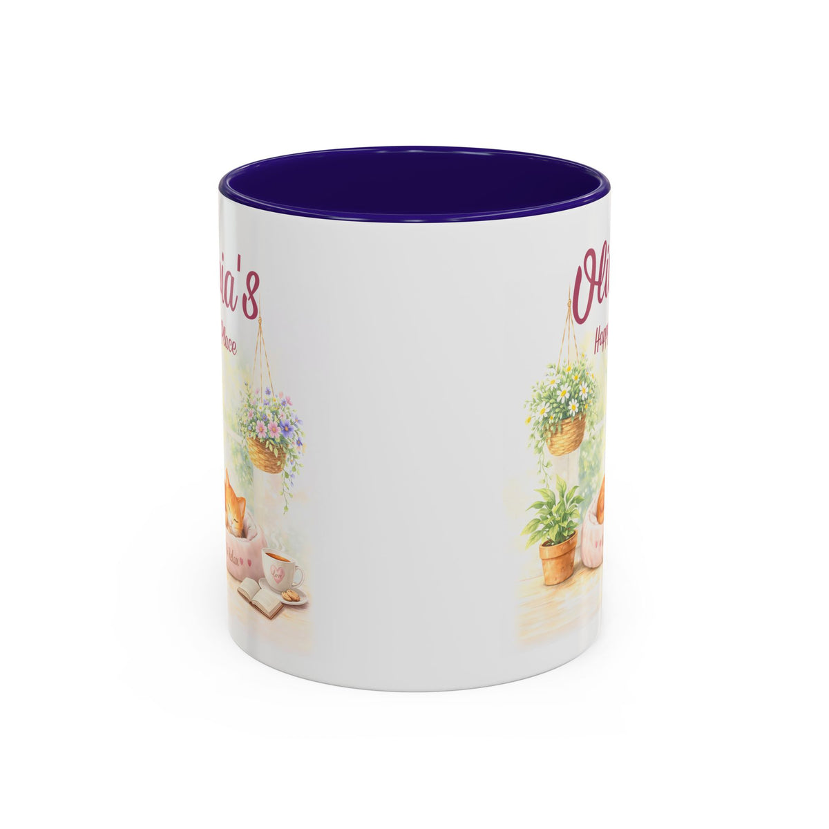 Personalized Cat Coffee Mug