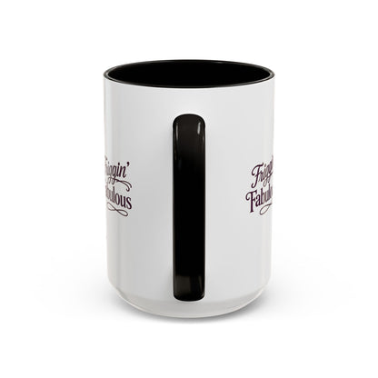 Friggin' Fabulous Frog Mug | Cute Frog Coffee Mug for Women | Funny Glam Frog Gift | Colored Mug