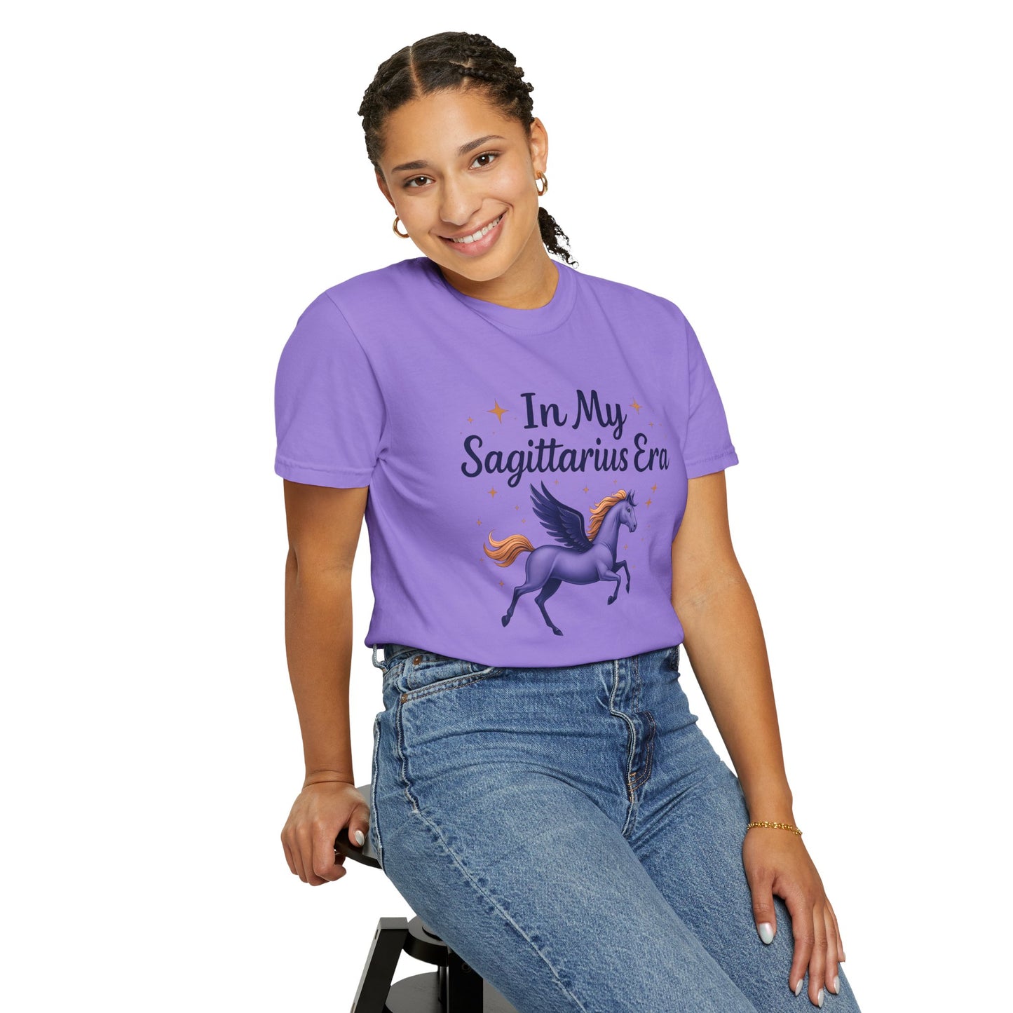 In My Sagittarius Era – Mystical Pegasus Zodiac Tee