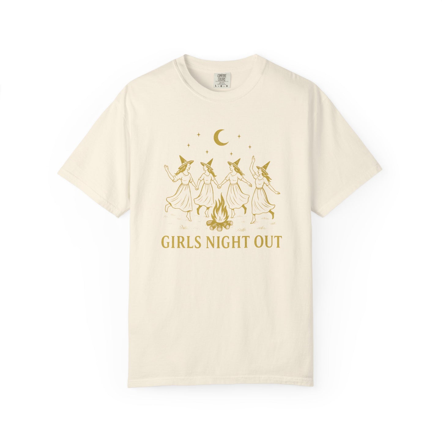 Girls Night Out Witchy Bonfire | Unisex Comfort Colors Tee