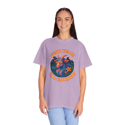 Funk Yeah! I’m a Capricorn – Retro Goat Groove Tee