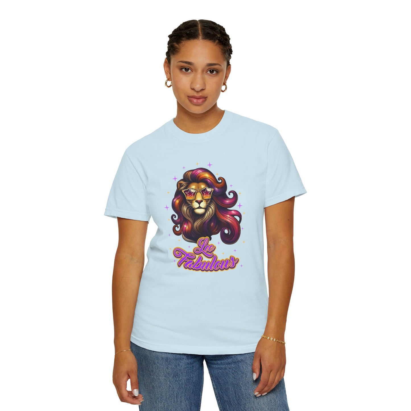 Leo Fabulous Tee – Groovy Colorful Zodiac Shirt