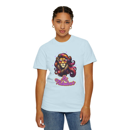 Leo Fabulous Tee – Groovy Colorful Zodiac Shirt