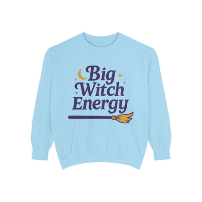Big Witch Energy Sweatshirt – Moon Broom Pullover