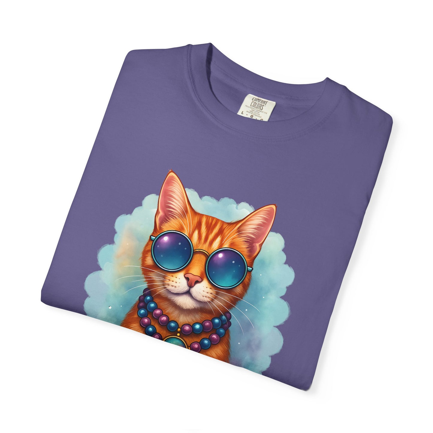 Aquarius – Colorful Cool Cat Zodiac Shirt