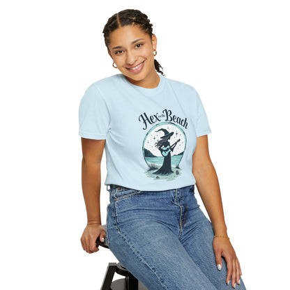 Hex on the Beach - Funny Witch Guitar Tee