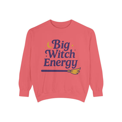 Big Witch Energy Sweatshirt – Moon Broom Pullover