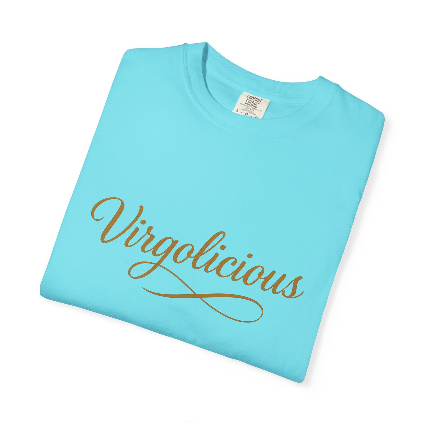 Virgolicious – Retro Script Virgo Tee